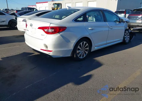 2017 Hyundai Sonata Sport из США, поврежденный, VIN 5NPE34AF2HH586383